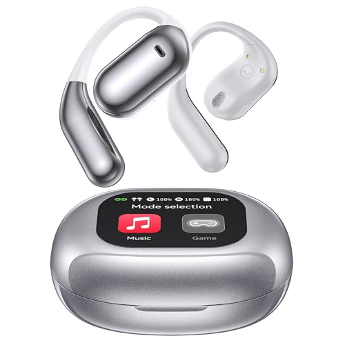 EUQQ Ultra Open-Ear-Kopfhörer Kabellos Bluetooth - Ergonomische Pro Knochenleitungs-Ohrhörer mit weichem, luftigem Silikon-Design, Over-the-Ear-Ohrhörer für Laufen, Sport, Fitness und Workout EUQQ Ultra Open-Ear-Kopfhörer Kabellos Bluetooth - Ergonomische Pro Knochenleitungs-Ohrhörer mit weichem, luftigem Silikon-Design, Over-the-Ear-Ohrhörer für Laufen, Sport, Fitness und Workout von EUQQ
