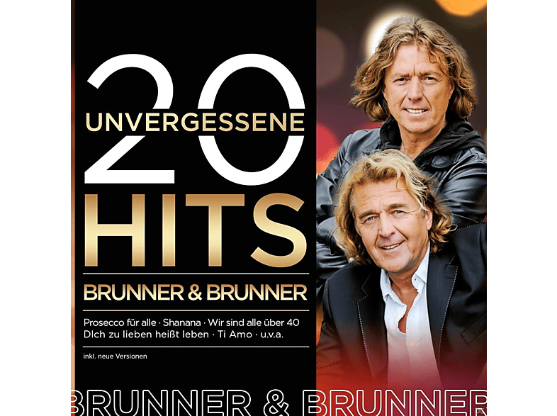 Brunner & - 20 Unvergessene Hits (CD) von EURO TREND