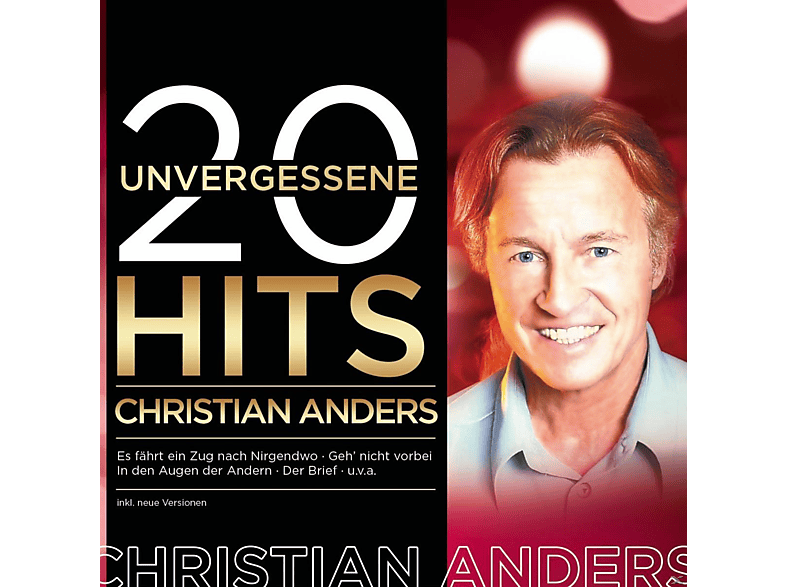 Christian Anders - 20 Unvergessene Hits (CD) von EURO TREND