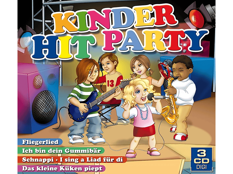 Kroki, Party-girls, Michi Und Die Hit-kids, Funny Kids, Kids United, Chick, Melly Partykids, Party-mäuse, VARIOUS, Partykids - Kinder Hit Party (CD) von EURO TREND