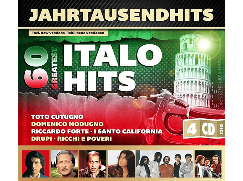 VARIOUS - Jahrtausendhits 60 Greatest Italo Hits (CD) von EURO TREND
