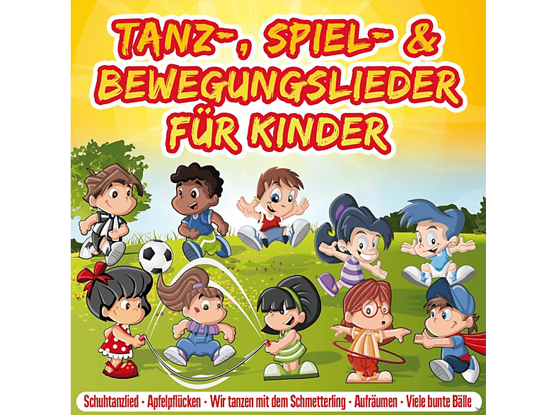 VARIOUS - Tanz-, Spiel- & Bewegungslieder Für Kinder (CD) von EURO TREND