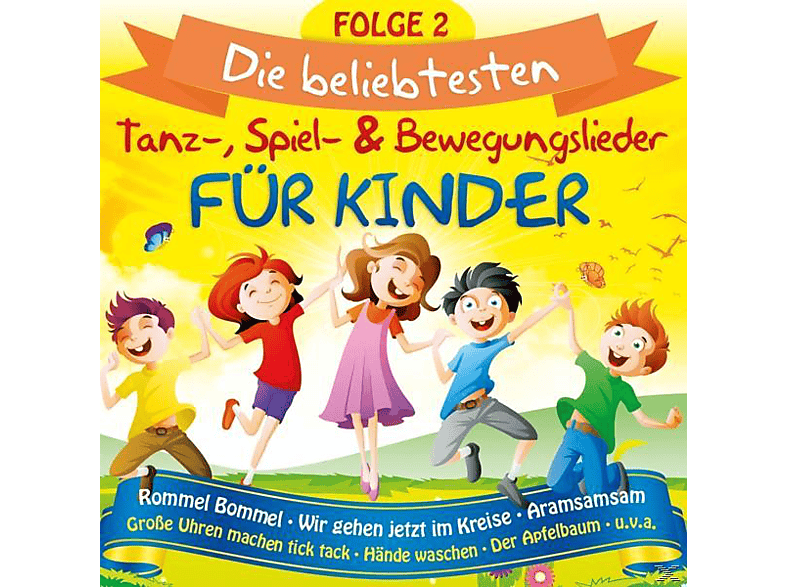 VARIOUS - & Bewegungslieder für Kinder- (CD) von EURO TREND