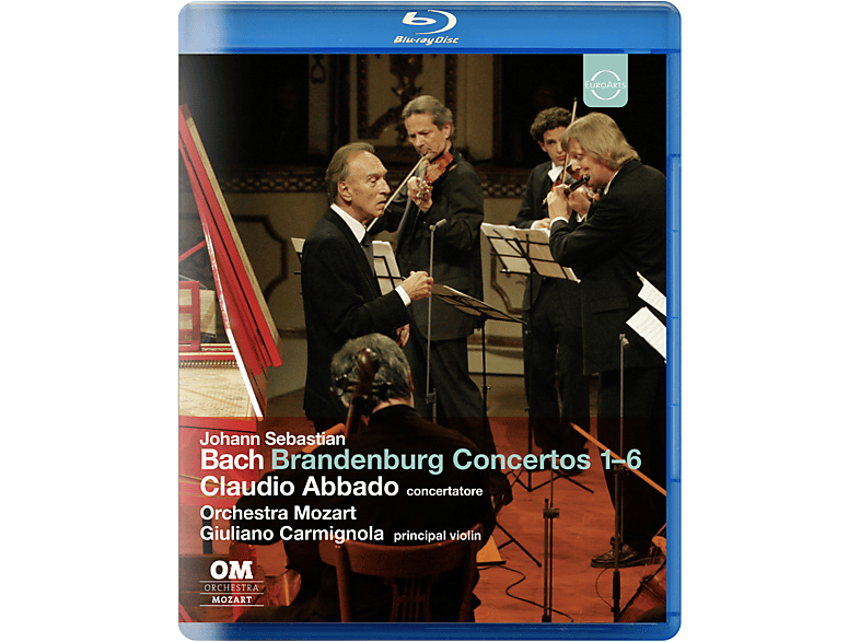 Claudio Abbado, Orchestra Mozart, Giuliano Carmignola - Brandenburgische Konzerte Nr.1-6 (Blu-ray) von EUROARTS