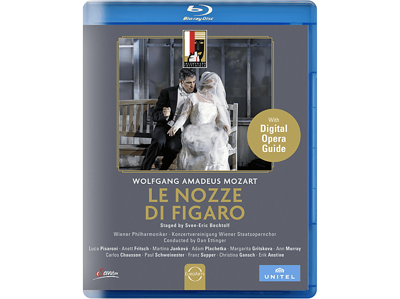 Luca Pisaroni, Anett Fritsch, Wiener Philharmoniker, Dan Ettinger - Le Nozze Di Figaro (Blu-ray) von EUROARTS