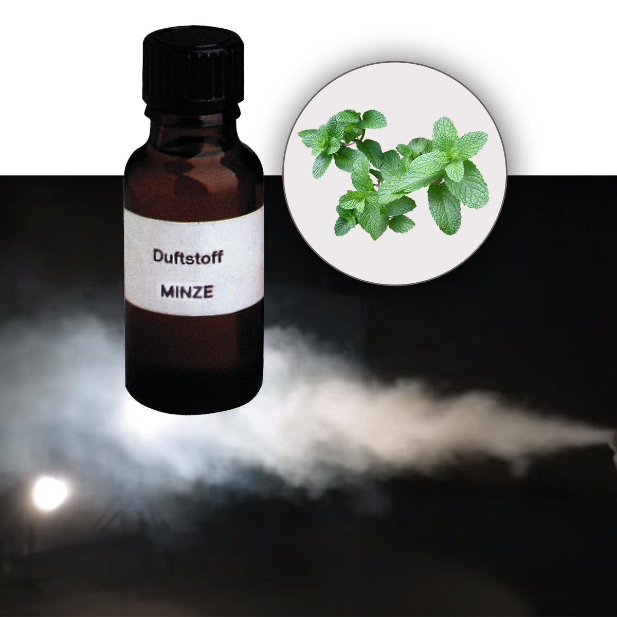 Duftstoff für Nebelfluid MINZE - 20ml Flasche Duftstoff für Nebelfluid MINZE - 20ml Flasche von EUROLITE