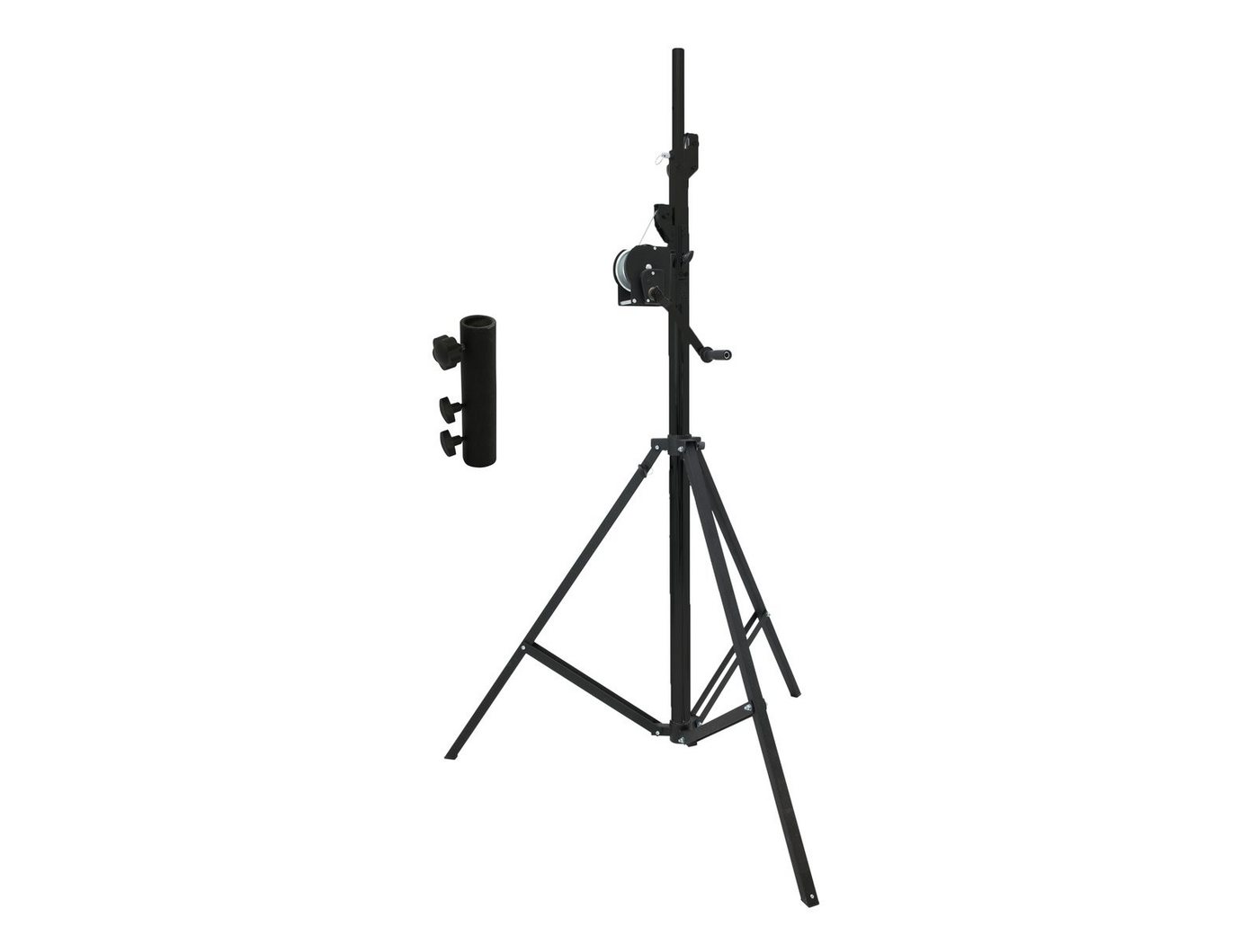 EUROLITE EUROLITE Set STT-400/85 Kurbelstativ TÜV/GS schw+STV3529 Adapter lang Lampenstativ EUROLITE EUROLITE Set STT-400/85 Kurbelstativ TÜV/GS schw+STV3529 Adapter lang Lampenstativ von EUROLITE