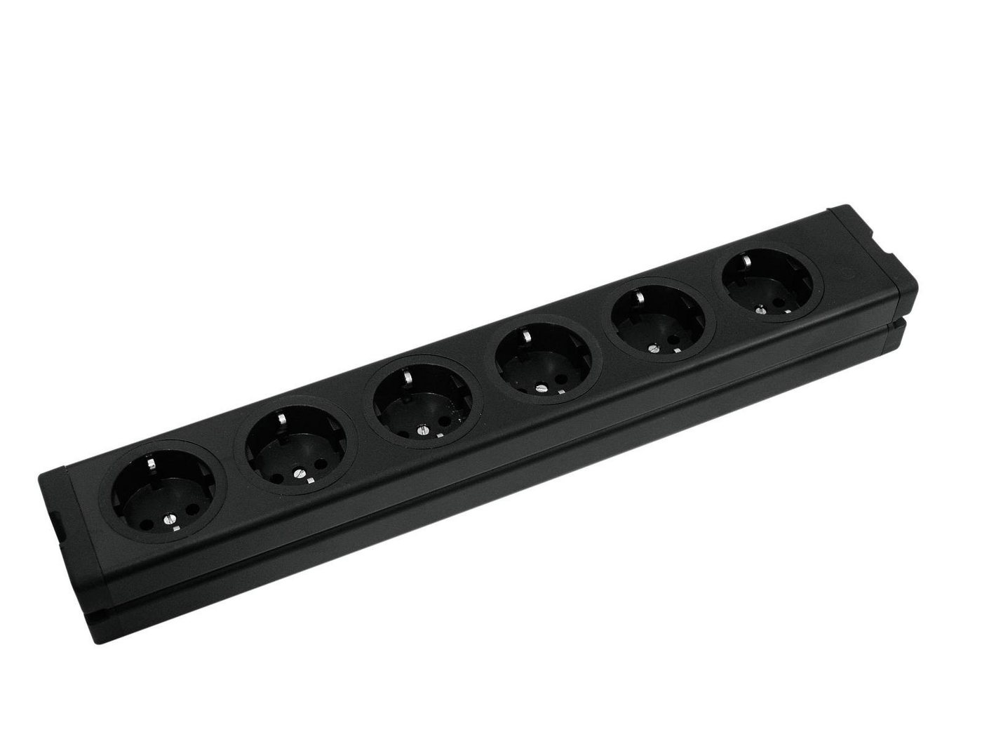EUROLITE Stromverteiler EUROLITE Steckdosenleiste 6-fach ALU sw EUROLITE Stromverteiler EUROLITE Steckdosenleiste 6-fach ALU sw von EUROLITE