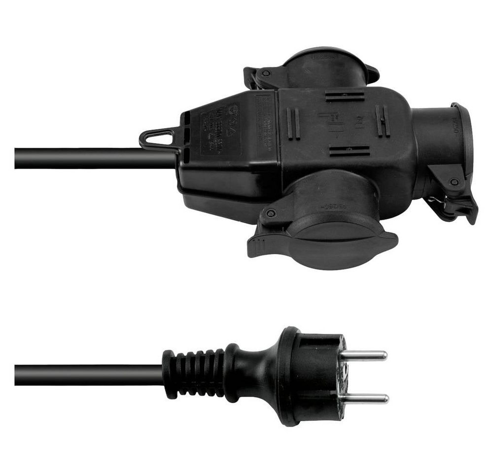 EUROLITE Verlängerung 3x2.5 3m 3-fach Verlängerungskabel EUROLITE Verlängerung 3x2.5 3m 3-fach Verlängerungskabel von EUROLITE