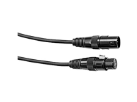 Eurolite 5 - Pol DMX Verbindungskabel [1x XLR-Stecker 5 polig - 1x XLR-Buchse 5 polig] 3 m (30227862) von EUROLITE