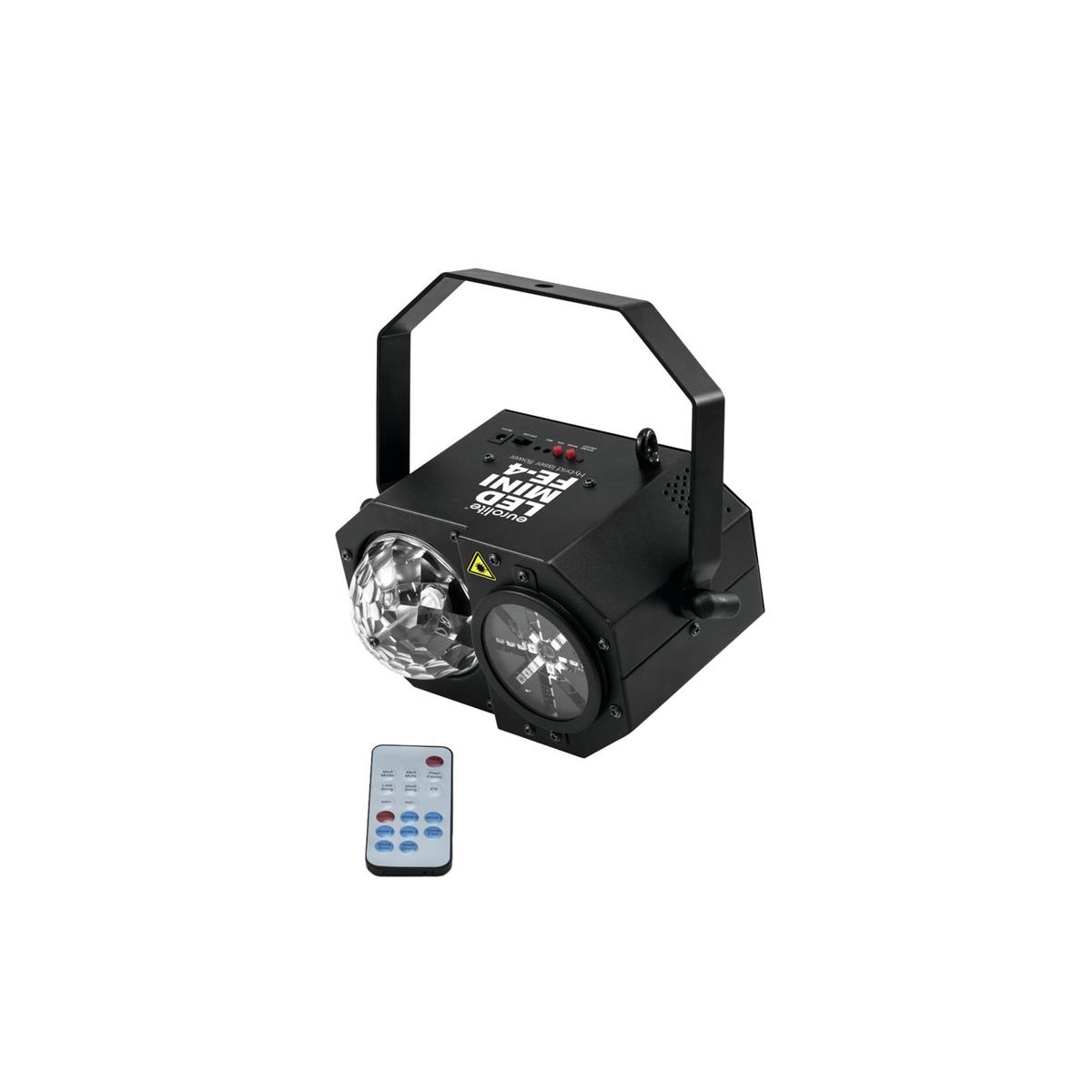 LED Mini Hybrid Laserflower "FE-4" - Vielfältige Lichtspiele mit La... von EUROLITE