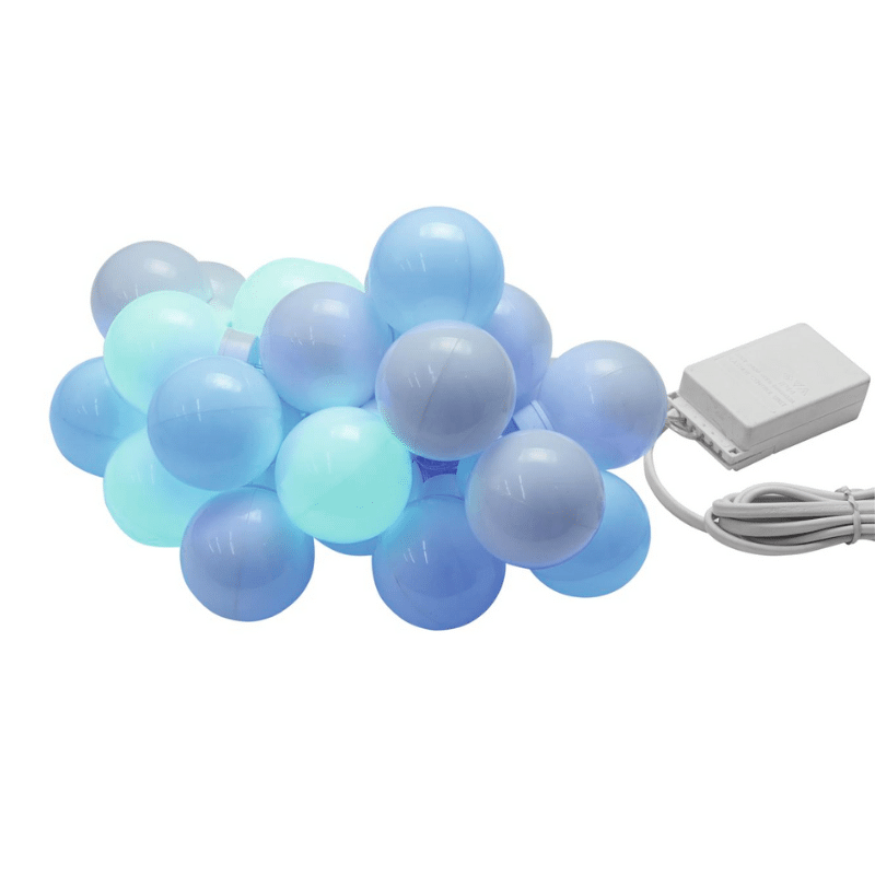 LED Party Balls Lichterkette - 20 Kugeln - 8 Programme - 4 Farbig - 6,90m LED Party Balls Lichterkette - 20 Kugeln - 8 Programme - 4 Farbig - 6,90m von EUROLITE