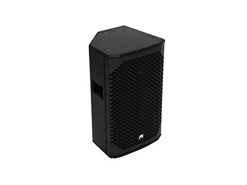 Omnitronic AZX-210 2-Wege Top 200W | Passive 2-Wege-Lautsprecherbox mit 10"-Woofer, 1"-Treiber und 200 W RMS | Stabiles MDF-Gehäuse mit Schutzgitter und Tragegriffen von EUROLITE