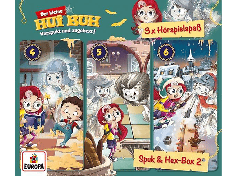 Der Kleine Hui Buh - 002/3er Spuk und Hex-Box (Folgen 4,5,6) (CD) von EUROPA/SON