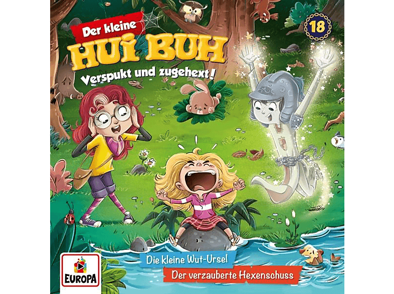 Der Kleine Hui Buh - 018/Die kleine Wut-Ursel/Der verzauberte Hexensc (CD) von EUROPA/SON
