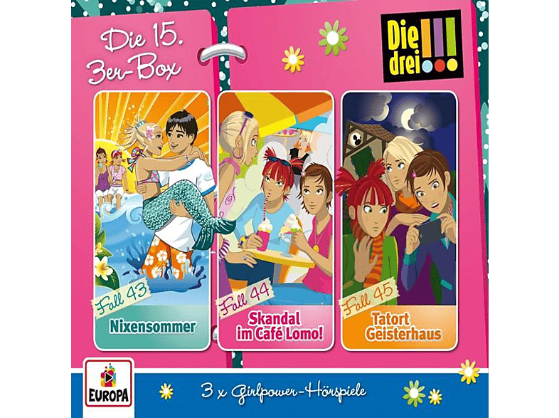 Die Drei ??? - 15.3er Box (Folgen 43,44,45) (CD) von EUROPA/SON