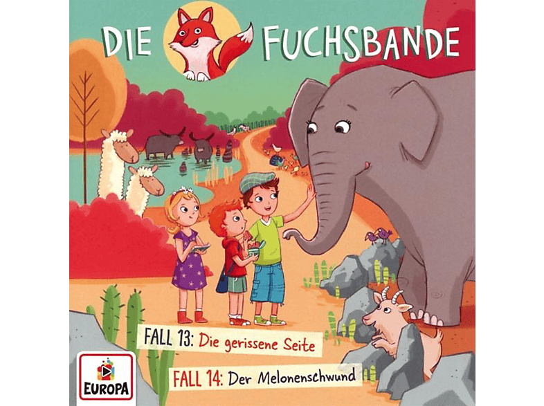 Die Fuchsbande - 007/Fall 13: gerissene Seite/Fall 14: Der Me (CD) von EUROPA/SON