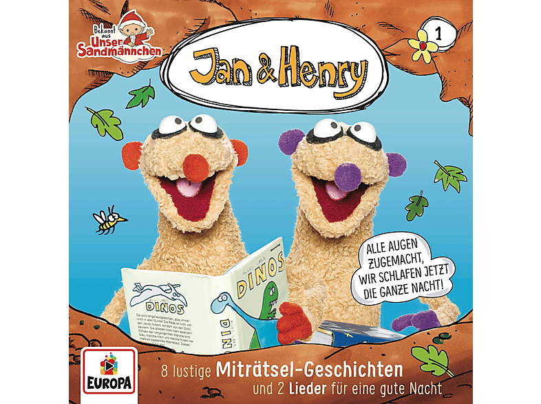 Jan & Henry - 001/8 Rätsel und 2 Geschichten (CD) von EUROPA/SON