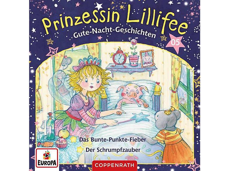 Prinzessin Lillifee - 005/Gute-Nacht-Geschichten Folge 9+10 (CD) von EUROPA/SON