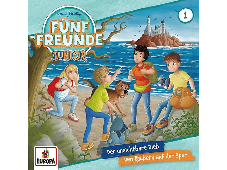 Fünf Freunde Junior - Folge 1: Der unsichtbare Dieb/Den Räubern auf der (CD) von EUROPA/SONY MUSIC FAMILY ENTER