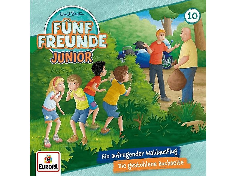 Fünf Freunde Junior - Folge 10: Ein aufregender Waldausflug/Die gestohle (CD) von EUROPA/SONY MUSIC FAMILY ENTER