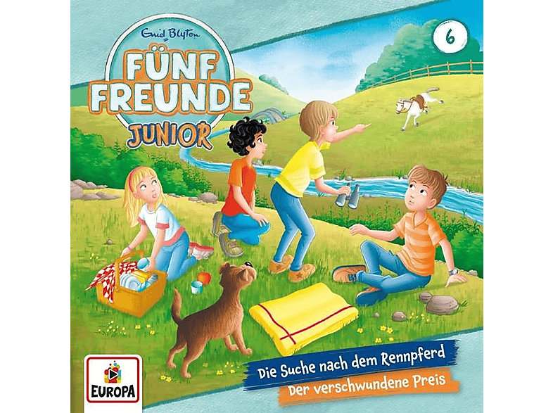 Fünf Freunde Junior - Folge 6: Die Suche nach dem Rennpferd/Der verschwu (CD) von EUROPA/SONY MUSIC FAMILY ENTER