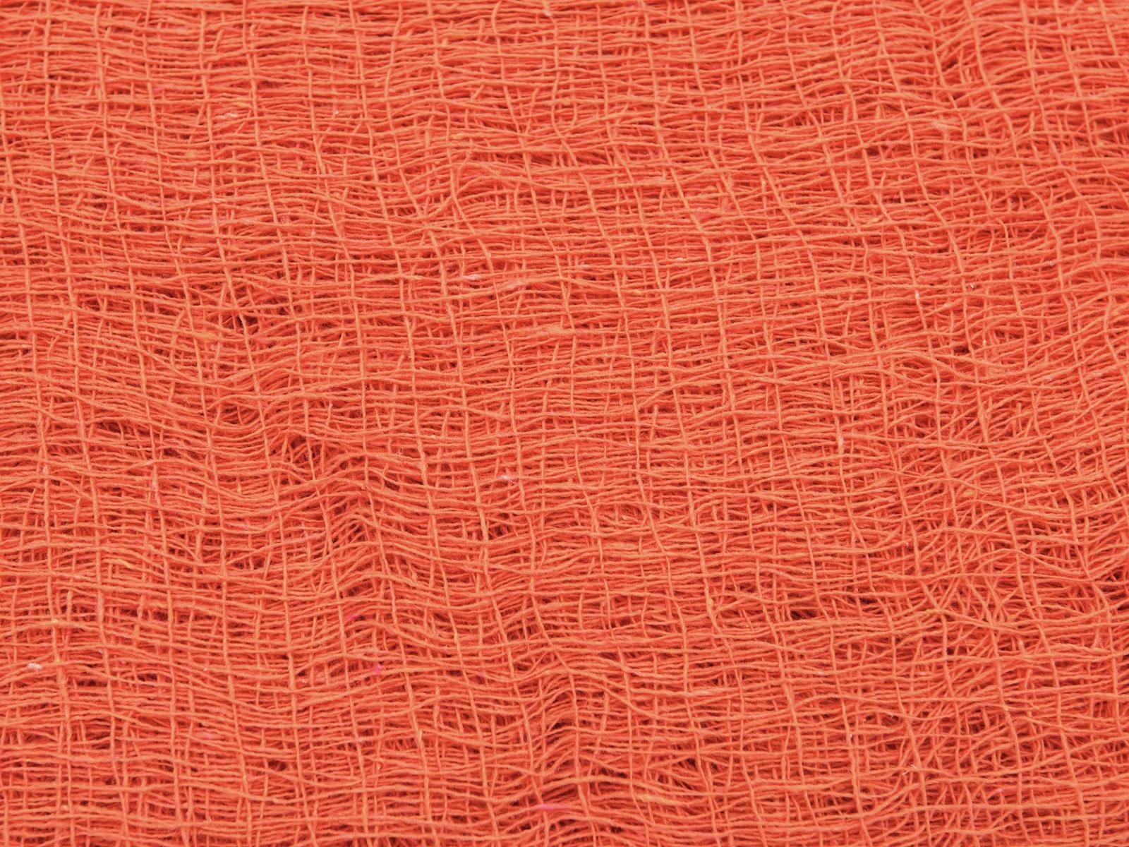Dekogewebe, grobmaschig, orange, 76x500cm - Ideale Grunddeko - Baumwolle Dekogewebe, grobmaschig, orange, 76x500cm - Ideale Grunddeko - Baumwolle von EUROPALMS
