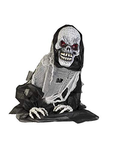 EUROPALMS Halloween Figur Death Man, 68cm | Gevatter Tod als animierte Standfigur von EUROPALMS