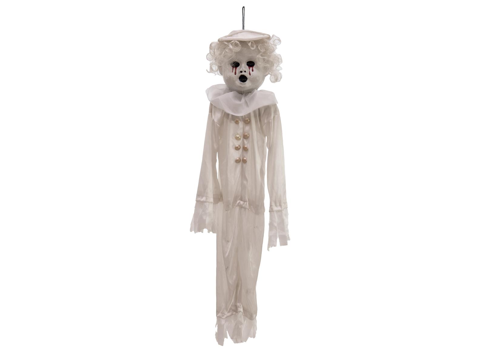 Halloween Puppe, 90cm - Hängende Figur mit blutigen Augen von EUROPALMS