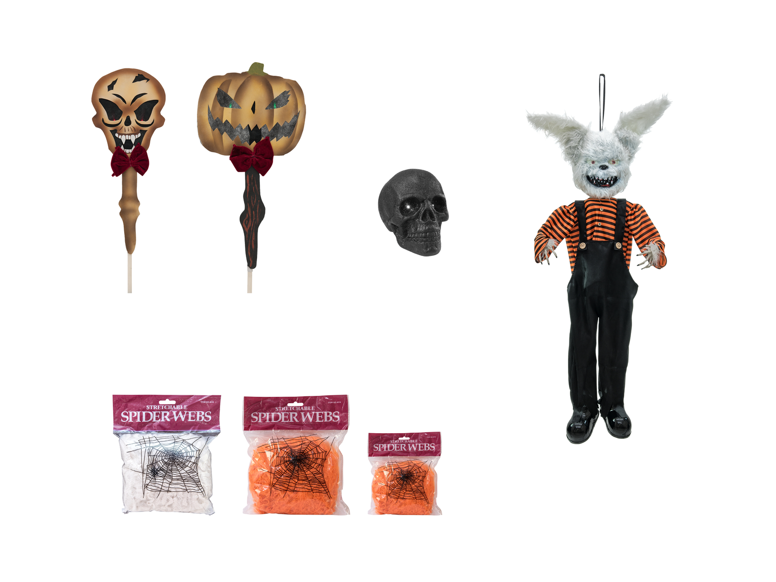 Halloween SET BASIC - 7-teilig - Grundausstattung im praktischen Paket von EUROPALMS