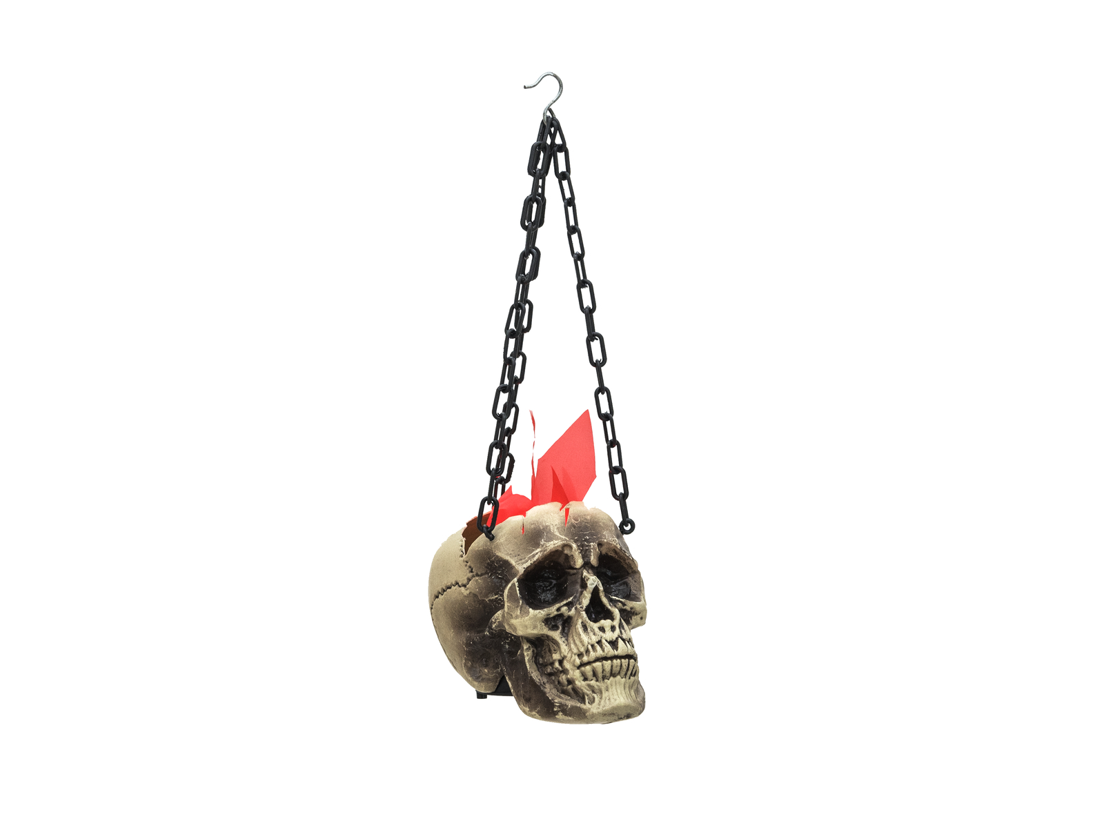 Schädellaterne, Halloween Dekolampe - Flammen aus einem Totenkopf - 45x21x15cm - Lüfter + LEDs Schädellaterne, Halloween Dekolampe - Flammen aus einem Totenkopf - 45x21x15cm - Lüfter + LEDs von EUROPALMS
