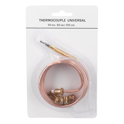 Thermoelement Temperaturfühler Thermoelement thermoelektrisch Universal 1500mm mit Adaptern Gasherd Gasgrill Terassenheizstahler Wohnmobil Wohnwagen Camping Thermoelement Temperaturfühler Thermoelement thermoelektrisch Universal 1500mm mit Adaptern Gasherd Gasgrill Terassenheizstahler Wohnmobil Wohnwagen Camping von EUROPART