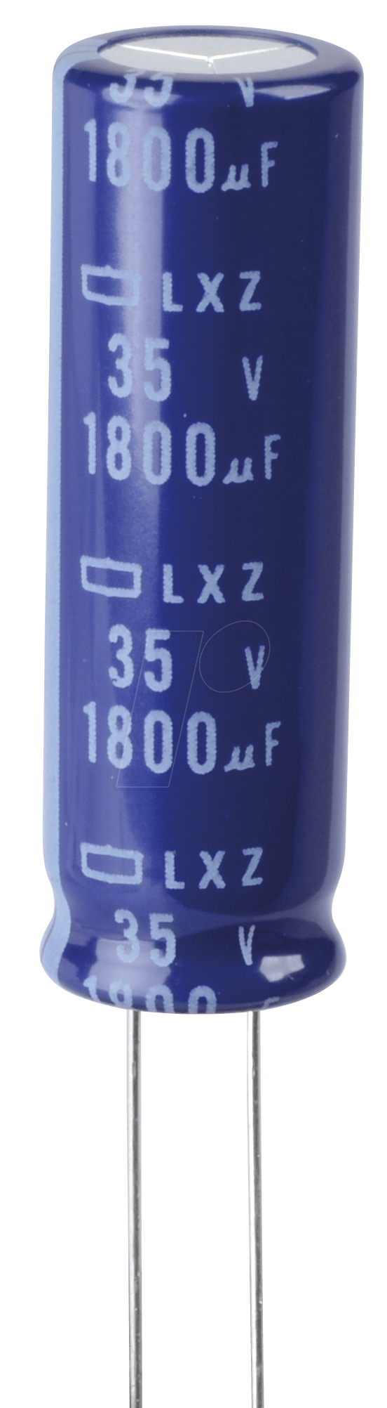 RAD LXZ 35/1K8A - ELKO, 1800µF, 35V, 105°C von EUROPE CHEMI-CON