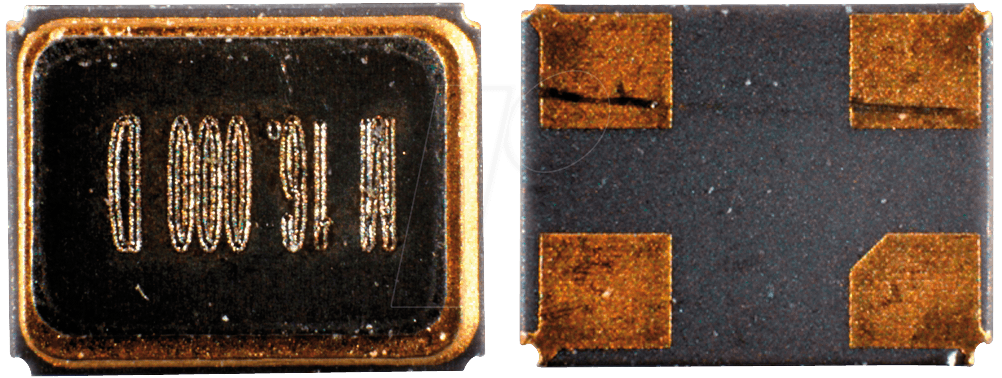 16,000000-MT - Keramik-SMD-Quarz 2,5x3,2x0,7mm 16,0 MHz 16,000000-MT - Keramik-SMD-Quarz 2,5x3,2x0,7mm 16,0 MHz von EUROQUARTZ