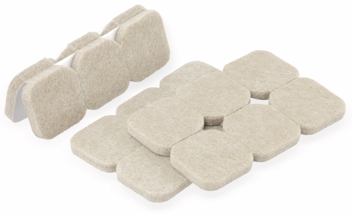 EUROTOOLS Filzgleiter 339-NBFR, 28x28 mm, 18 Stück EUROTOOLS Filzgleiter 339-NBFR, 28x28 mm, 18 Stück von EUROTOOLS