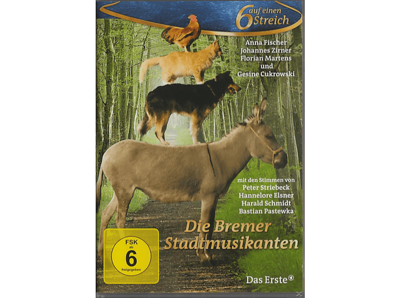 DIE BREMER STADTMUSIKANTEN - SECHS A. E.STREICH 2 DVD DIE BREMER STADTMUSIKANTEN - SECHS A. E.STREICH 2 DVD von EUROVIDEO