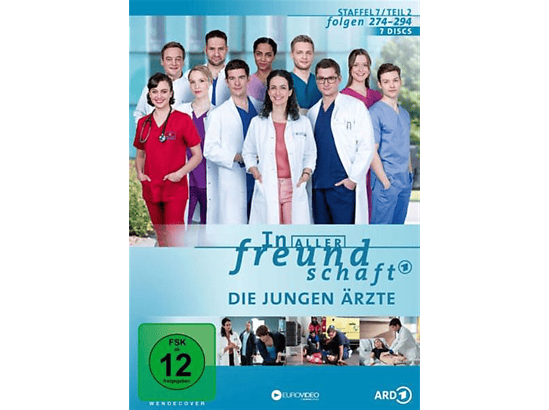 In aller Freundschaft - Die jungen Ärzte Staffel 7 Teil 2 DVD In aller Freundschaft - Die jungen Ärzte Staffel 7 Teil 2 DVD von EUROVIDEO