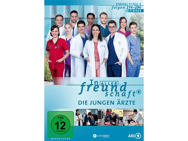 In aller Freundschaft - Die jungen Ärzte Staffel 7 Teil 2 DVD von EUROVIDEO