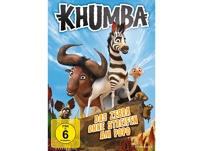 Khumba - Das Zebra ohne Streifen am Popo DVD von EUROVIDEO