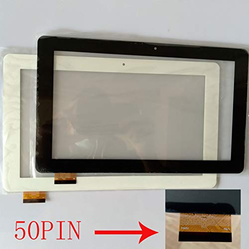 EUTOPING ® Schwarz Farbe 10.1 Zoll Touchscreen - digitizer Alternative für 10.1" CAVION Base 10 3GR Quad 50 pin von EUTOPING