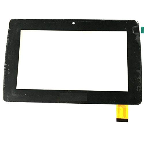 EUTOPING ® Schwarz Farbe 7 Zoll Touchscreen - digitizer Alternative für 7" CLEMENTONI My First 6.0 Plus Code 16602 16604 von EUTOPING