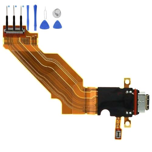 Eutoping USB Ladeanschluss für Sony Xperia XZ3 Dock Connector Charger Board Flex Kabel Montage Ersatz mit Werkzeug von EUTOPING