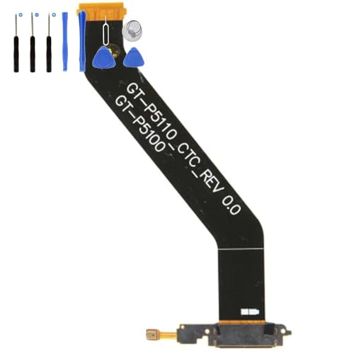 Eutoping USB Ladebuchse für Samsung Galaxy Tab 2 10.1 P5100 Galaxy Tab 2 10.1 P5110 Dock Connector Charger Board Flex Kabel Montage Ersatz mit Werkzeug Eutoping USB Ladebuchse für Samsung Galaxy Tab 2 10.1 P5100 Galaxy Tab 2 10.1 P5110 Dock Connector Charger Board Flex Kabel Montage Ersatz mit Werkzeug von EUTOPING