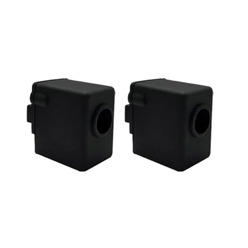 EUYueli 1/2/3/5/6/8 Stück für Kobra2 Hotend Silikonsocken, schwarzer Druckerkopf, 3D-Druckerteile für Heatblock-Abdeckungen von EUYueli