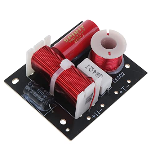 EUYueli 1 x 400 W 2-Wege-Frequenzteiler, Hochtöner, Bass-Frequenzweichen-Filterverstärker, Heimkino EUYueli 1 x 400 W 2-Wege-Frequenzteiler, Hochtöner, Bass-Frequenzweichen-Filterverstärker, Heimkino von EUYueli