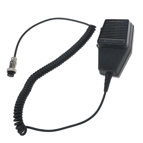 EUYueli CB-Mikrofon mit Geräuschunterdrückung, 4-polig, für Audioline-Radio-Zubehör von EUYueli