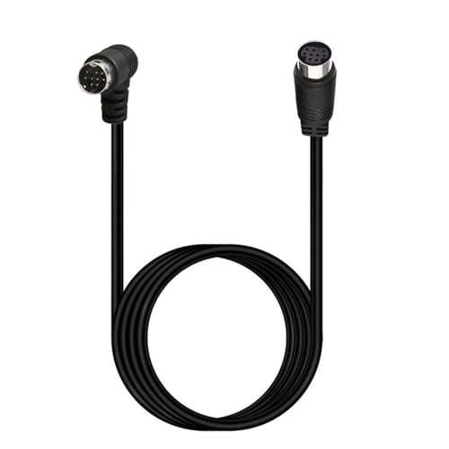 EUYueli DIN 9-poliger Stecker auf Buchse, S-Videokabel zum Anschluss von Empfänger, Projektor und anderen Geräten, 300 cm EUYueli DIN 9-poliger Stecker auf Buchse, S-Videokabel zum Anschluss von Empfänger, Projektor und anderen Geräten, 300 cm von EUYueli