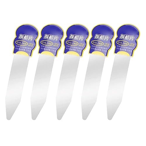 EUYueli Demontageblech, hohe Zähigkeit, Dicke 0,1 mm, gebogenes Sieb, legierter Stahl, Hebelöffnungswerkzeug für Reparatur EUYueli Demontageblech, hohe Zähigkeit, Dicke 0,1 mm, gebogenes Sieb, legierter Stahl, Hebelöffnungswerkzeug für Reparatur von EUYueli