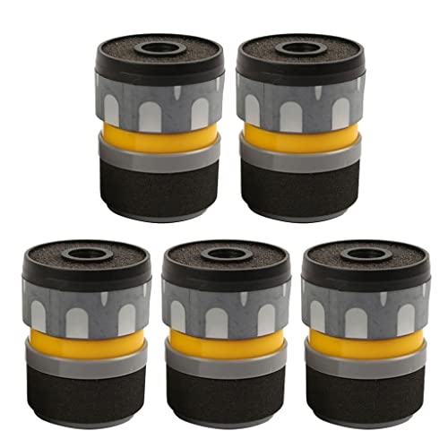 EUYueli Dynamic Microphone 5Pcs Replacement Dynamic Microphone Cartridge For Head Mic Parts Bla EUYueli Dynamic Microphone 5Pcs Replacement Dynamic Microphone Cartridge For Head Mic Parts Bla von EUYueli