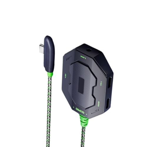 EUYueli Kopfhörer-Konverter mit mehreren Anschlüssen für Kopfhörer, USB Typ C, 3,5 mm, 70 cm, Verlängerungskabel, hohe Kompatibilität EUYueli Kopfhörer-Konverter mit mehreren Anschlüssen für Kopfhörer, USB Typ C, 3,5 mm, 70 cm, Verlängerungskabel, hohe Kompatibilität von EUYueli